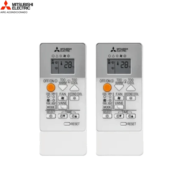 Equipo Mitsubishi Electric multisplit 2x1 serie + MXZ-2F42VF + MSZ-AY20VGK2 + MSZ-AY25VGK2 (1720FG+ 2150FG)