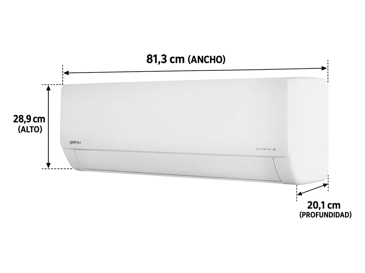 2x1 Giatsu 5 Kw 3000 + 3000 Ud Interiores Aroma 3 A++/A+