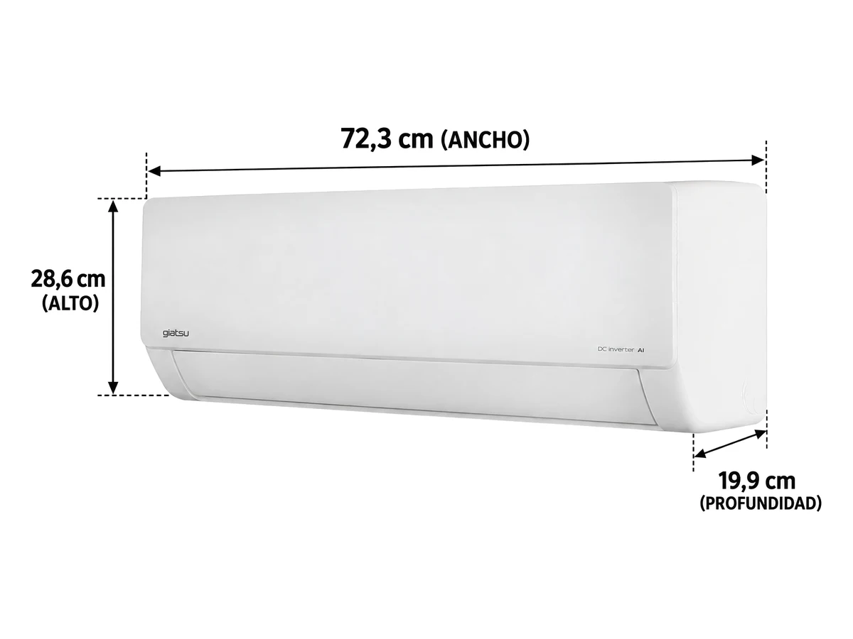 1x1 Giatsu GIA-S09AR3-R32 2,6 Kw A++/A+